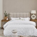 Rivièra Maison Riviera Maison Dekbedovertrek Elegance - Wit 140x200/220 cm