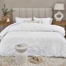 Rivièra Maison Riviera Maison Dekbedovertrek Elegance - Wit 140x200/220 cm