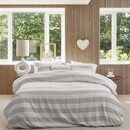 Rivièra Maison Riviera Maison Kussensloop Striped - Zand 60x70 cm