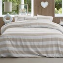 Rivièra Maison Riviera Maison Taie d'oreiller Striped - Sable 60x70 cm