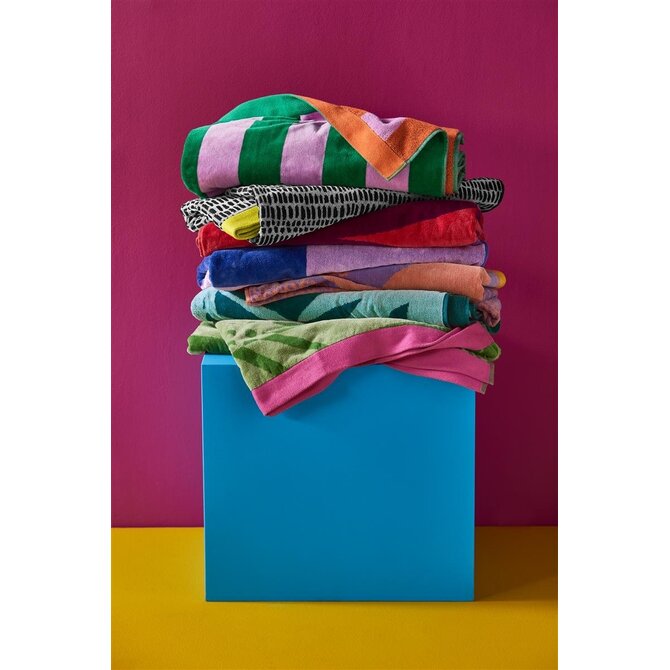 Drap de plage KAAT Coral Cave - Multi 100x180 cm