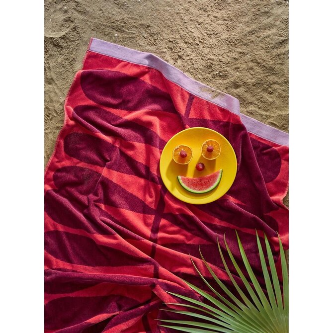 Drap de plage KAAT Coral Cave - Multi 100x180 cm