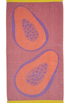 KAAT Strandlaken Papaya - Multi 100x180 cm