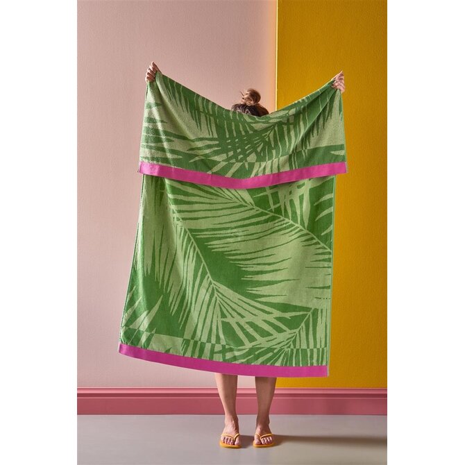 Serviette de plage KAAT Belize - Vert 100x180 cm