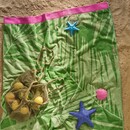 KAAT Strandlaken Belize - Groen 100x180 cm