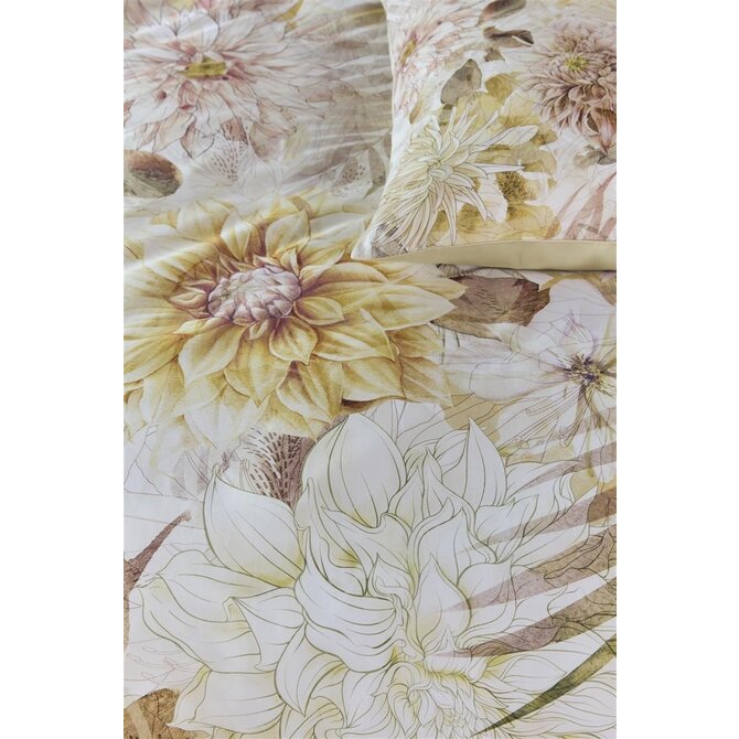 Kardol by Beddinghouse Dekbedovertrek Solaris - Naturel 140x200/220 cm