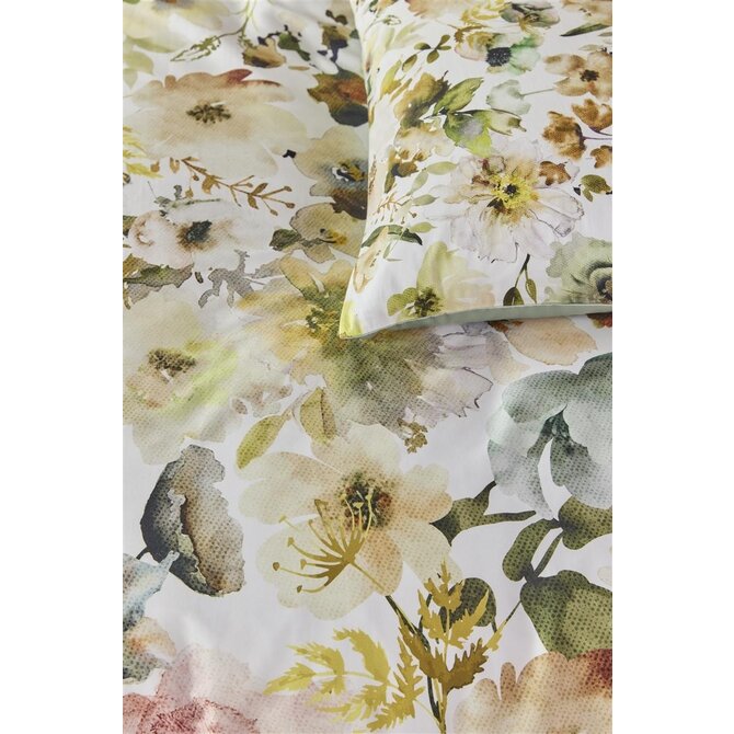 Kardol by Beddinghouse Dekbedovertrek Aquitaine - Groen 200x200/220 cm