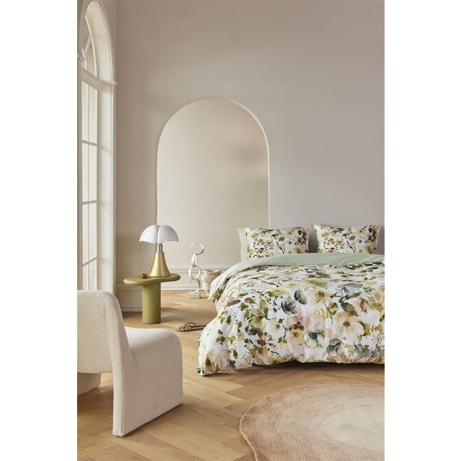 Kardol by Beddinghouse Dekbedovertrek Aquitaine - Groen 260x200/220 cm