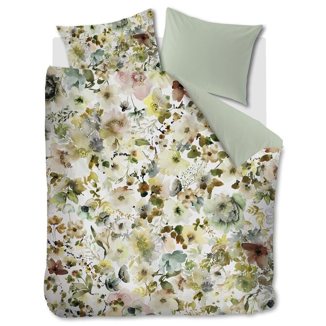 Kardol par Beddinghouse Housse de couette Aquitaine - Vert 260x200/220 cm