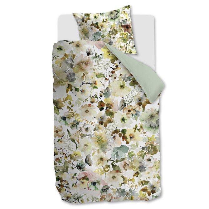 Kardol par Beddinghouse Housse de couette Aquitaine - Vert 260x200/220 cm