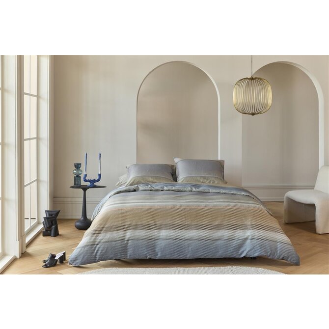 Kardol by Beddinghouse Dekbedovertrek Beaming - Blauw Grijs 140x200/220 cm