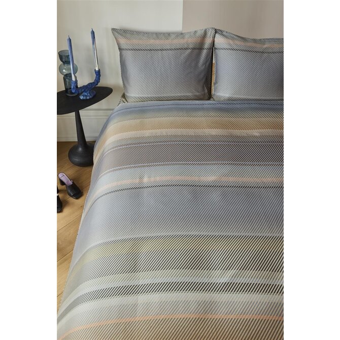 Kardol by Beddinghouse Dekbedovertrek Beaming - Blauw Grijs 240x200/220 cm