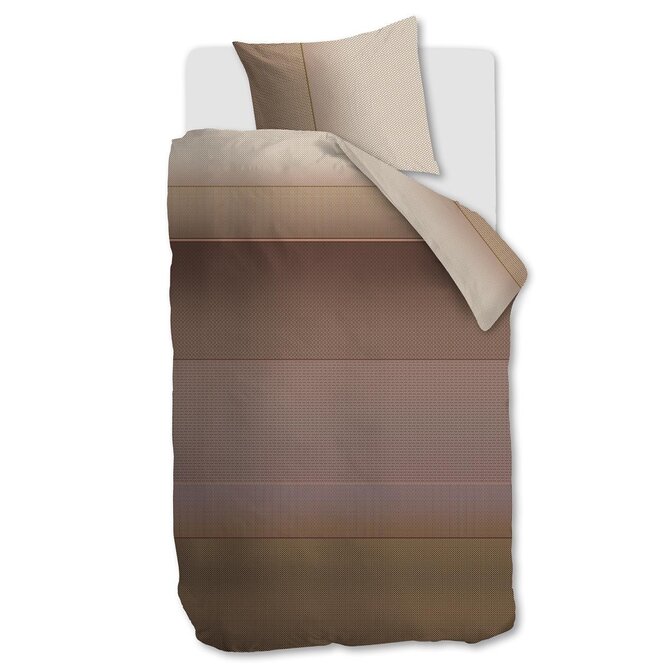 Kardol by Beddinghouse Housse de couette Mimic - Rouge brique 140x200/220 cm