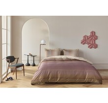 Kardol by Beddinghouse Housse de couette Mimic - Rouge pierre 260x200/220 cm