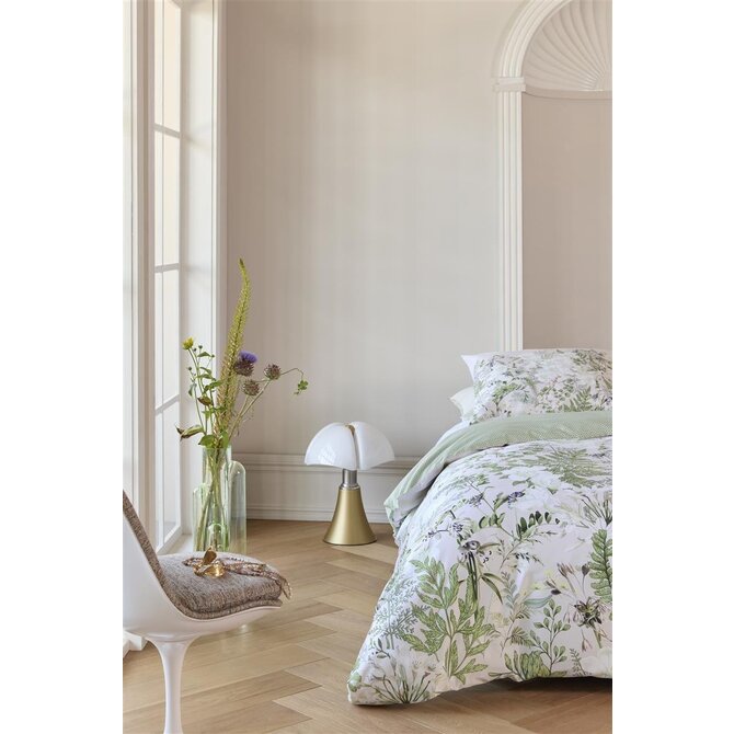 Kardol by Beddinghouse Dekbedovertrek Pastiche - Groen 260x200/220 cm