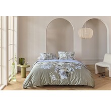 Kardol by Beddinghouse Housse de couette Saffron - Bleu Gris 140x200/220 cm