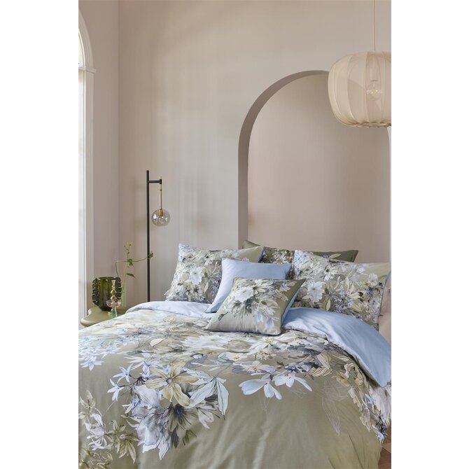 Kardol by Beddinghouse Housse de couette Saffron - Bleu Gris 240x200/220 cm