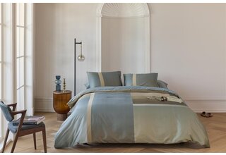 Kardol by Beddinghouse Dekbedovertrek Sloane Square - Blauw Grijs 260x200/220 cm