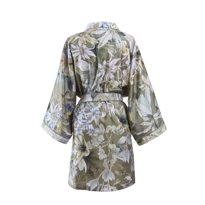 Kardol by Beddinghouse Saffron Kimono - Blauw Grijs S/M