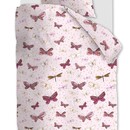 Beddinghouse Beddinghouse x Hanneke de Jager Housse de couette Butterfly Away - Rose 120x150 cm