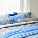 Pip Studio Taie d'oreiller Pip Studio Jabali Flower - Bleu 60x70 cm