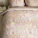 Pip Studio Housse de couette Pip Studio Jabali Flower - Rouge corail 240x200/220 cm