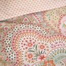 Pip Studio Housse de couette Pip Studio Jabali Flower - Rouge corail 240x200/220 cm