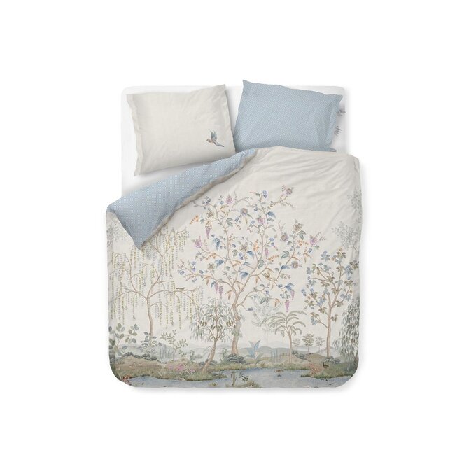 Housse de couette Pip Studio Marakele - Blanc cassé 140x200/220 cm Housse de couette Pip Studio Marakele - Blanc cassé 140x200/220 cm