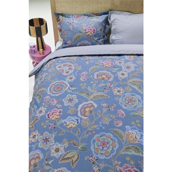 Housse de couette Pip Studio Matata - Bleu 200x200/220 cm Housse de couette Pip Studio Matata - Bleu 200x200/220 cm