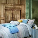 Pip Studio Housse de couette Pip Studio Ashanti - Bleu 140x200/220 cm