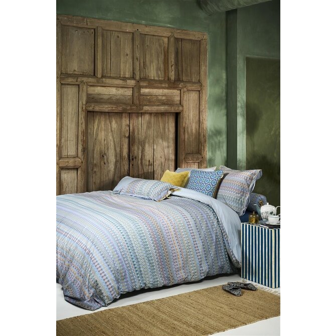 Pip Studio Dekbedovertrek Ashanti - Blauw 240x200/220 cm