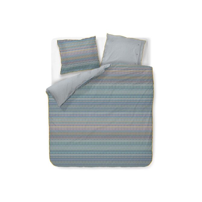 Pip Studio Dekbedovertrek Ashanti - Blauw 240x200/220 cm Pip Studio Dekbedovertrek Ashanti - Blauw 240x200/220 cm