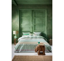 Pip Studio Dekbedovertrek Ashanti - Groen 200x200/220 cm