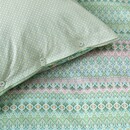 Pip Studio Pip Studio Dekbedovertrek Ashanti - Groen 200x200/220 cm