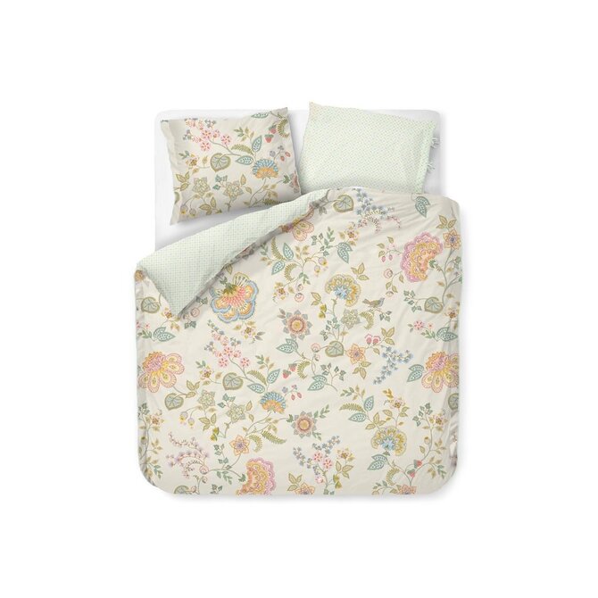 Housse de couette Pip Studio Buenas Tardes - Blanc cassé 200x200/220 cm