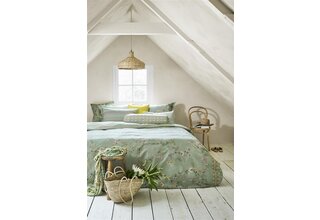 Housse de couette Pip Studio Kili Flower - Vert 200x200/220 cm