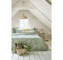 Taie d'oreiller Pip Studio Kili Flower - Vert 60x70 cm