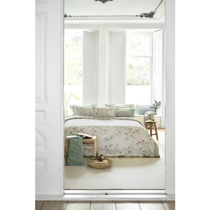 Housse de couette Pip Studio Kili Flower - Blanc 200x200/220 cm