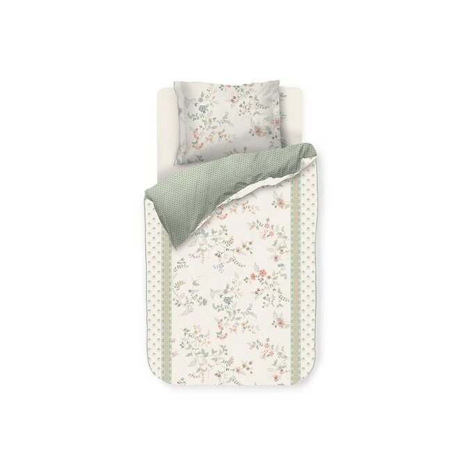 Housse de couette Pip Studio Kili Flower - Blanc 240x200/220 cm