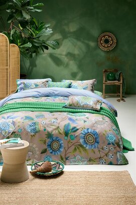 Housse de couette Pip Studio Viva La Vida - Bleu 200x200/220 cm