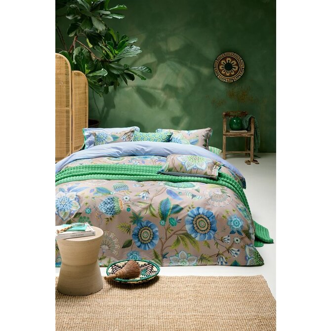 Pip Studio Dekbedovertrek Viva La Vida - Blauw 260x200/220 cm