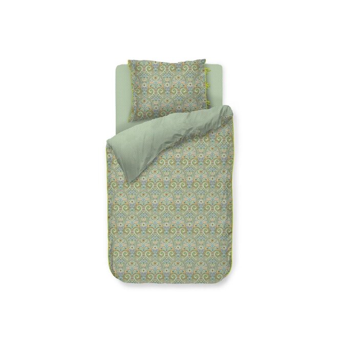 Housse de couette Pip Studio Kikoy - Vert 200x200/220 cm