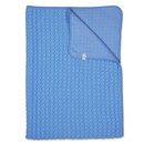 Pip Studio Pip Studio Remplissez les points Plaid - Bleu 260x260 cm