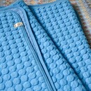 Pip Studio Pip Studio Remplissez les points Plaid - Bleu 260x260 cm