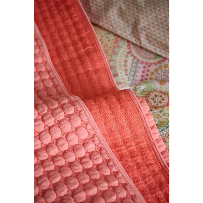 Pip Studio Fill in the dots Throw - Roze 260x260 cm