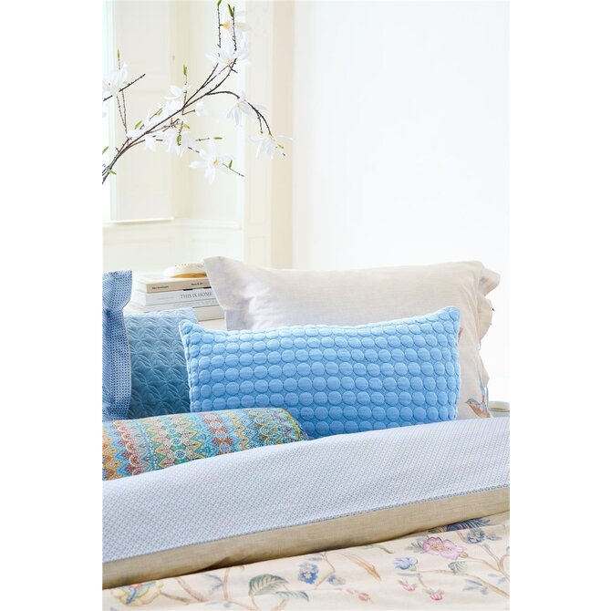 Pip Studio Fill in the dots Cushion - Blauw 40x60 cm
