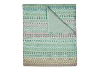 Pip Studio Ashanti Couvre-lit - Vert 150x200 cm