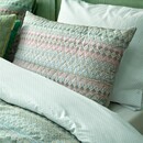 Pip Studio Pip Studio Ashanti Quilted Cushion - Groen 45x70 cm