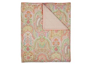 Pip Studio Jabali Flower Quilt - Koraalrood 180x260 cm