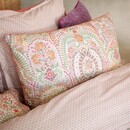 Pip Studio Coussin matelassé Pip Studio Jabali Flower - Rouge corail 45x70 cm